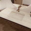 Cassiopeia Travertine Single Vanity Top