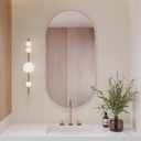 Stella Vertical Oval Mirror
