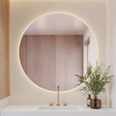 Zenith Round Backlit Mirror
